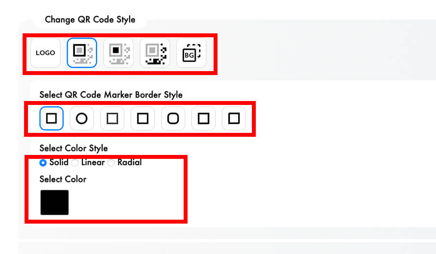 Step 4: Customize your QR Code Style